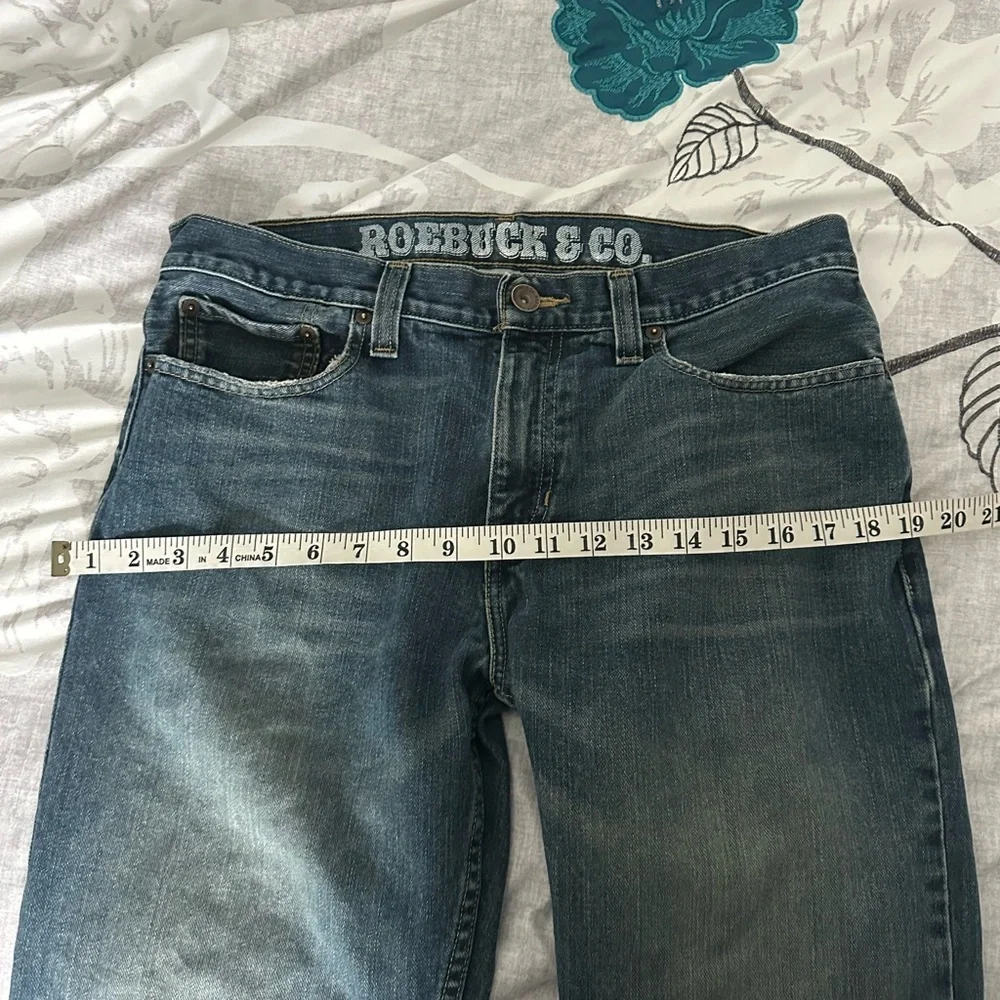 Roebuck & Co Straight Leg Jeans Men’s 32X30 Blue Dark Wash Pant